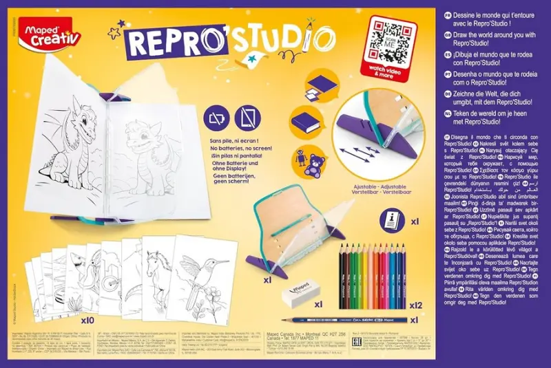 Σετ ζωγραφικής Maped Creative Repro Studio