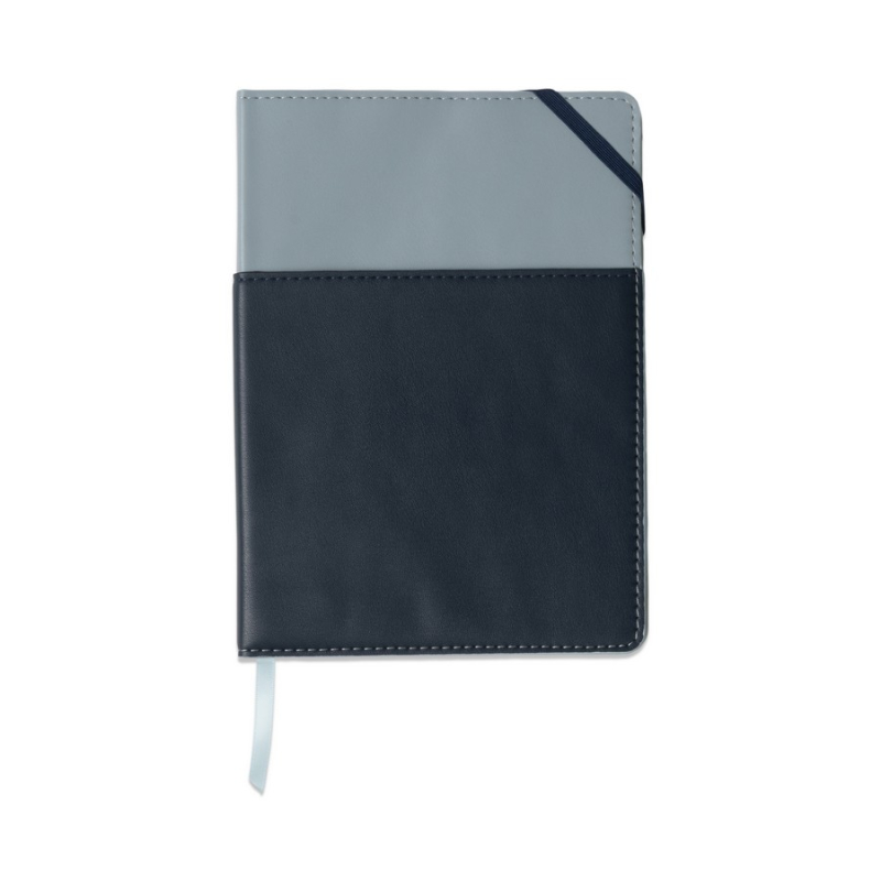 Σημειωματάριο Designworks Vegan Leather Pocket Blue & Navy