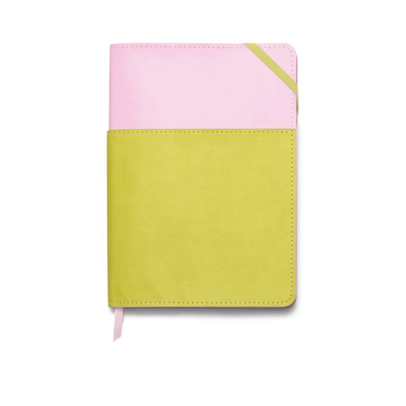 Σημειωματάριο Designworks Vegan Leather Pocket Lilac & Matcha