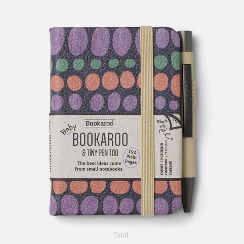 Σημειωματάριο if A7 με στυλό Cream Dots