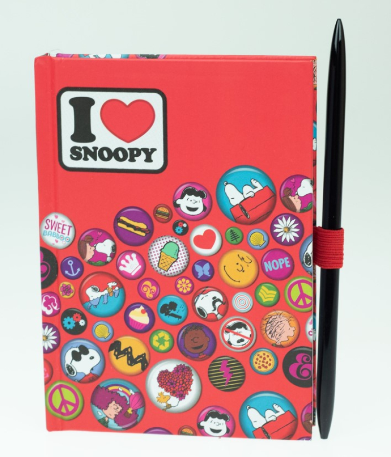Σημειωματάριο με στυλό Snoopy A6 365-03009
