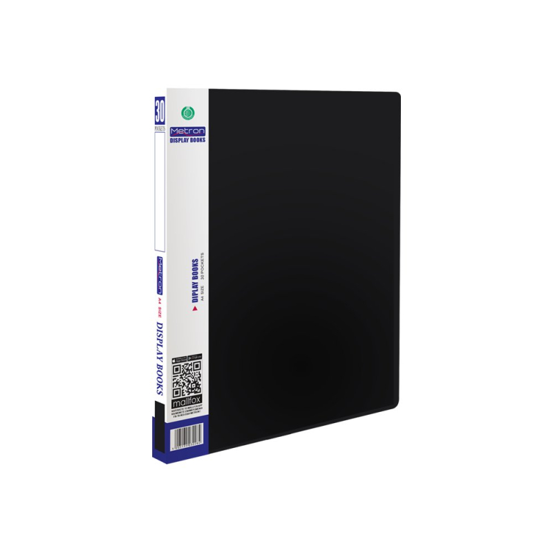 Σουπλ Metron Α4 30 ζελατίνες μαύρο