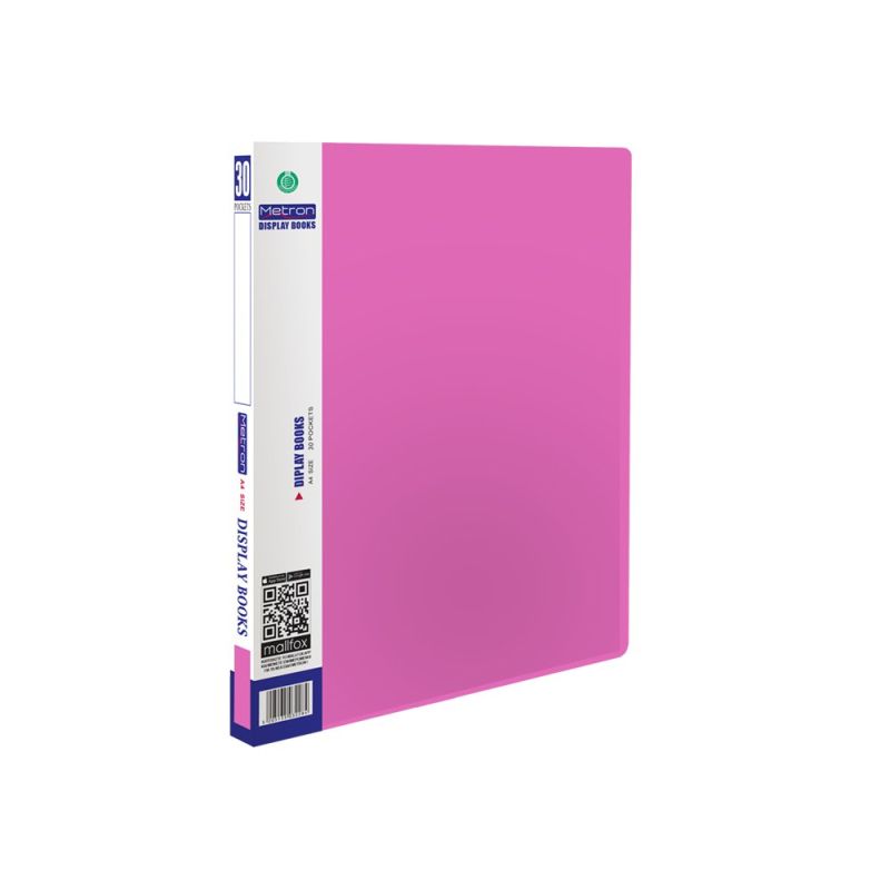 Σουπλ Metron Α4 30 ζελατίνες pastel ροζ