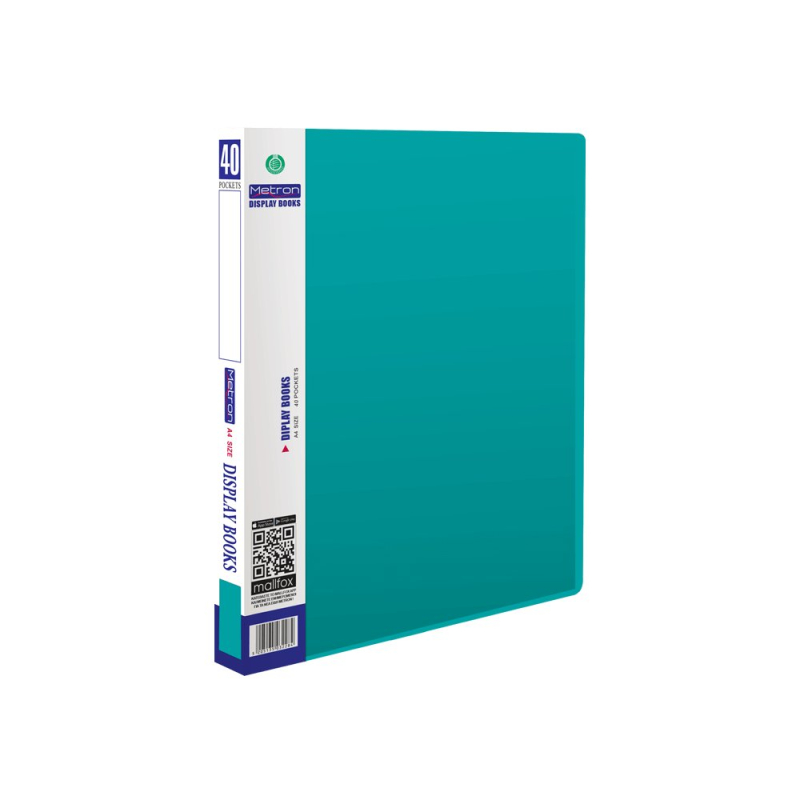 Σουπλ Metron Α4 40 ζελατίνες πράσινο