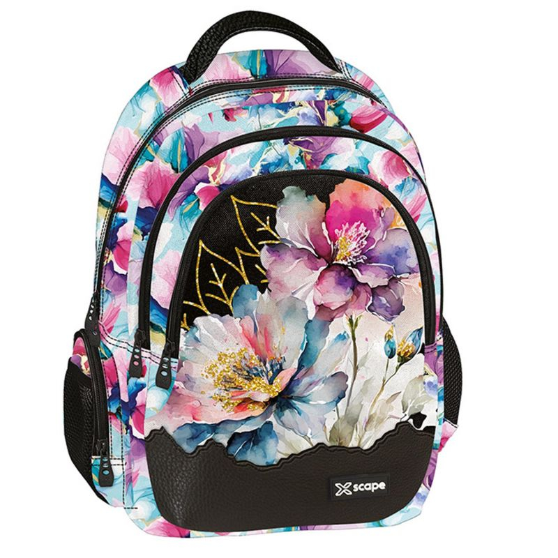 Σχολική Τσάντα Xscape Flower πολυθεσιακή