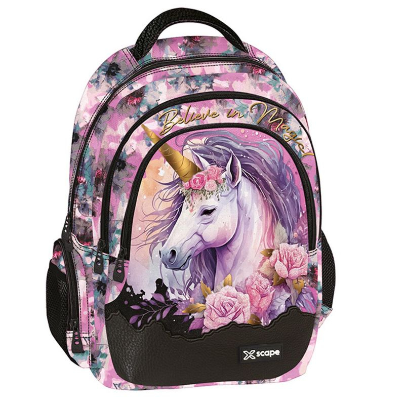 Σχολική Τσάντα Xscape Unicorn πολυθεσιακή