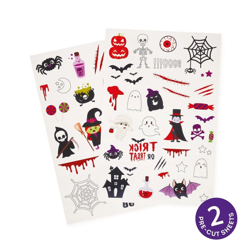 Τατουαζ προσωρινά Legami Halloween Glow in the dark
