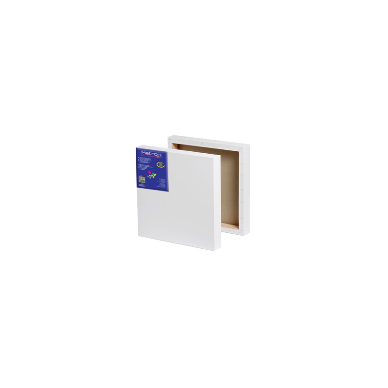 Τελάρο Metron Μουσαμάς Βαμβακερός 16x16cm