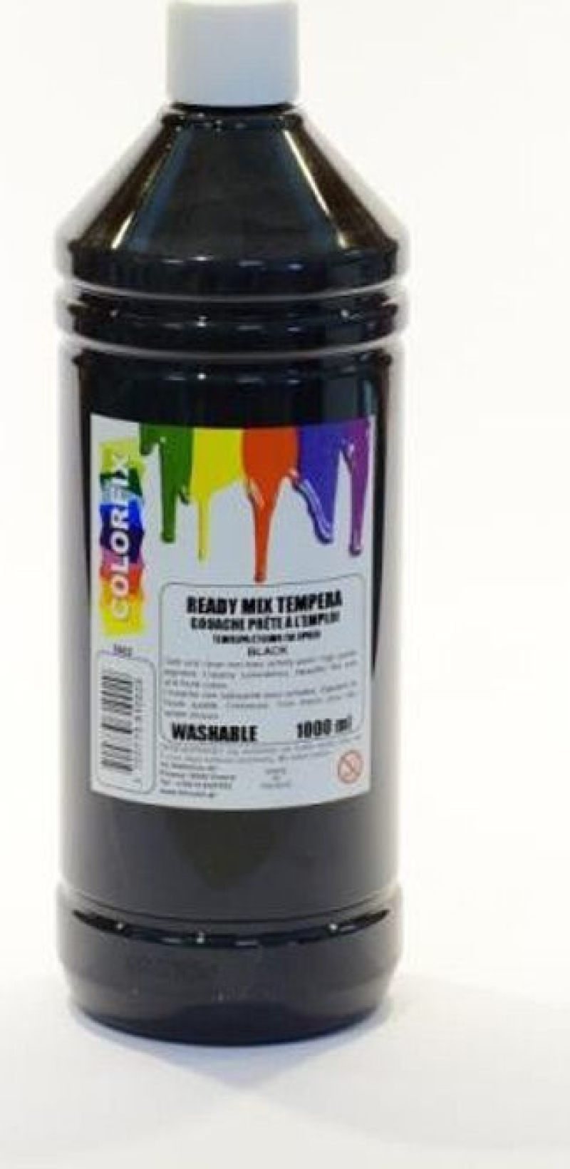Τέμπερα Colorfix 1lt Black