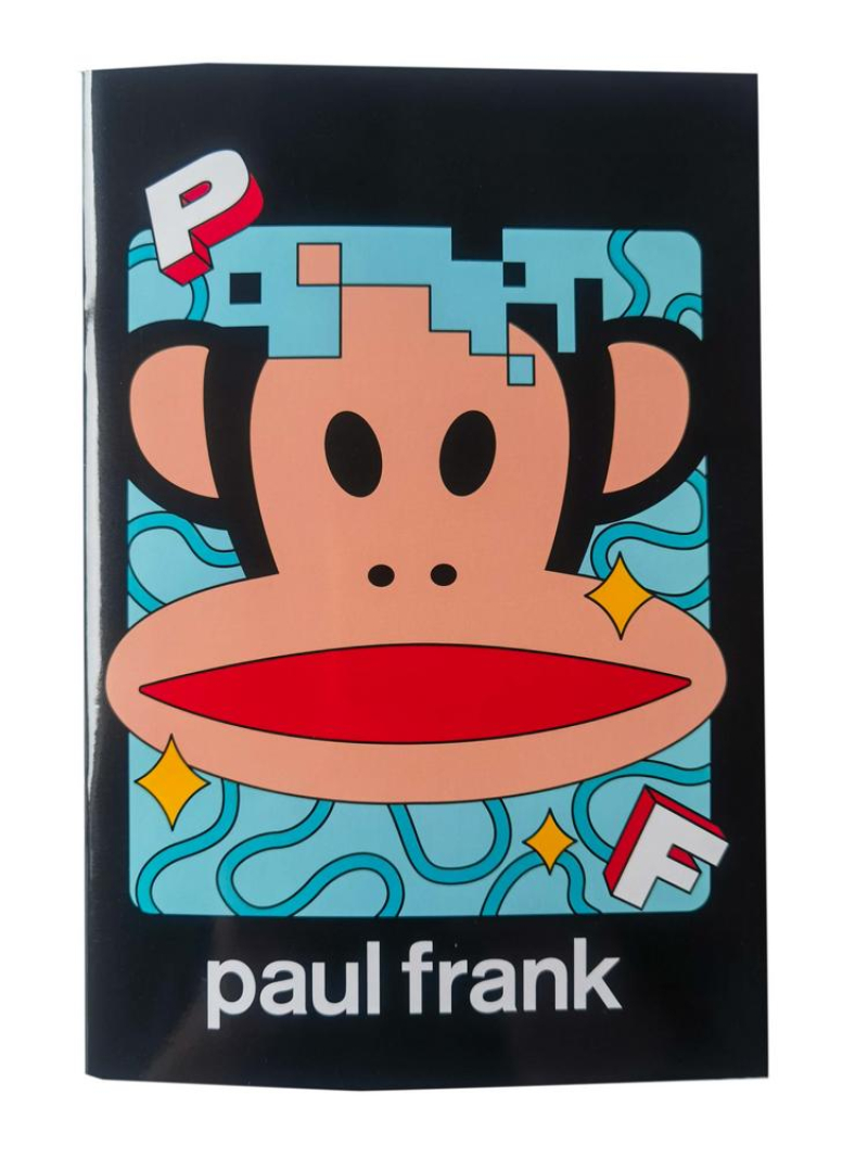 Τετράδιο καρφίτσα BMU Paul Frank Digital - Skate 17x25 40Φ.