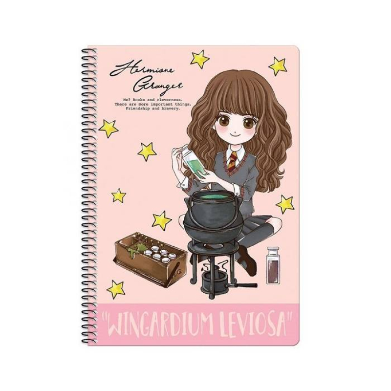 Τετράδιο σπιράλ Harry Potter - Hermione 2 θεμάτων 17x25