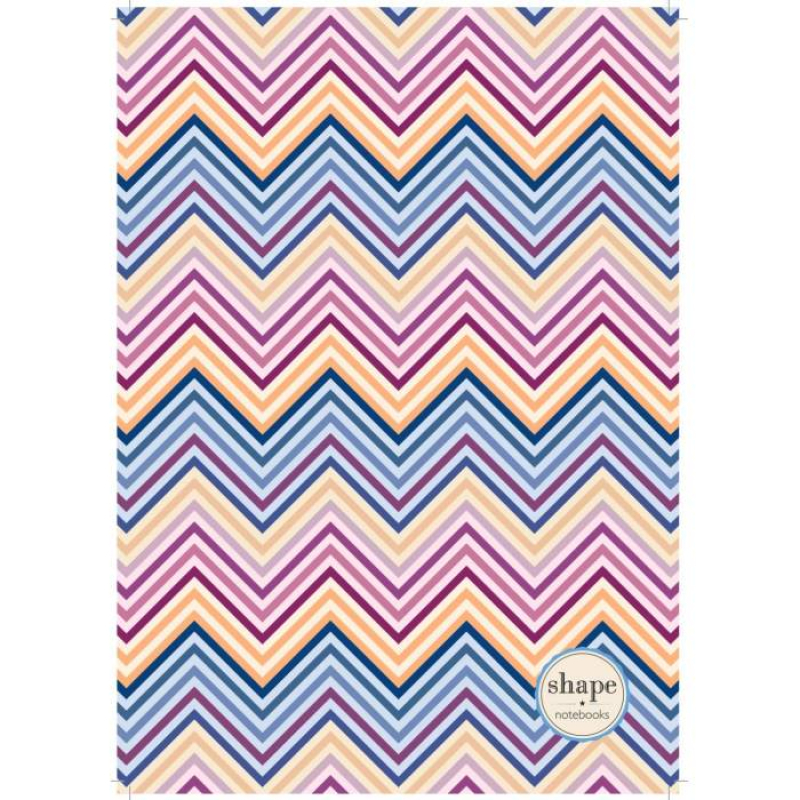 Τετράδιο σπιράλ Shape Pattern 1 θέματος 17x25