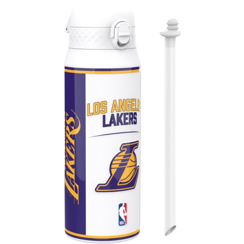 Θερμός μεταλλικός Ion8 με καλαμάκι NBA Los Angeles Lakers 750ml
