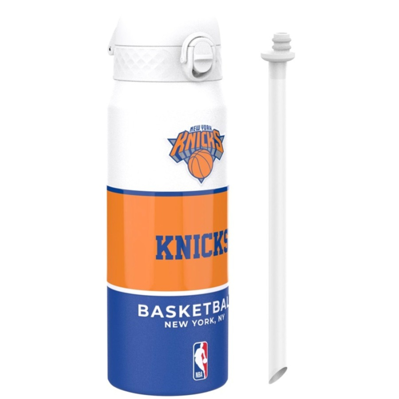 Θερμός μεταλλικός Ion8 με καλαμάκι NBA New York Knicks 750ml
