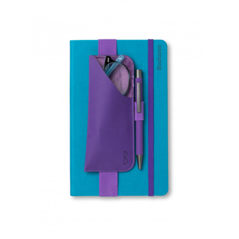 Θήκη γυαλιών και στυλό If Purple