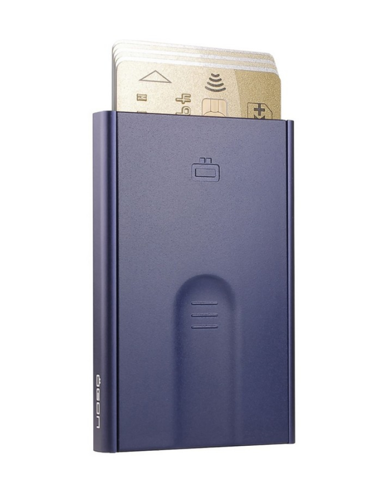 Θήκη καρτών OGON Slider Navy Blue