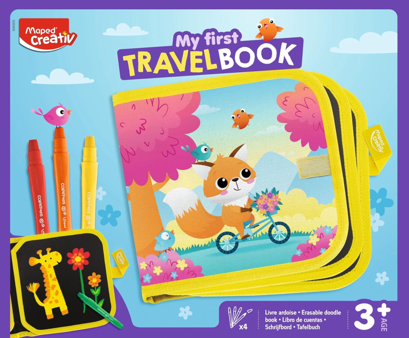 Το πρώτο μου Δημιουργικό σετ Maped Creative Travel Book