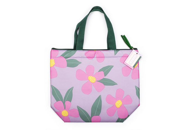 Τσάντα φαγητού Tri-Coastal Modern Retro Flowers