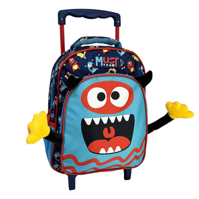 Τσάντα Νηπιαγωγείου Trolley Monster 27x10x31cm