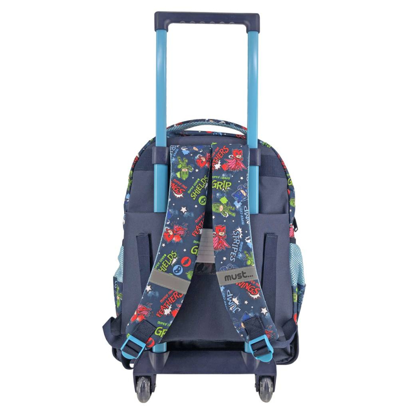 Τσάντα Trolley Pj Masks Anyone can be hero 34x20x44cm