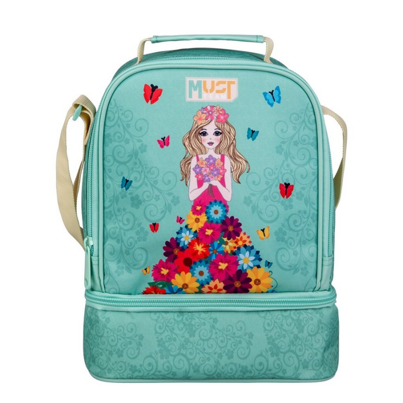 Tσαντάκι φαγητού Must Flower Dress ισοθερμικό 22x16x28cm