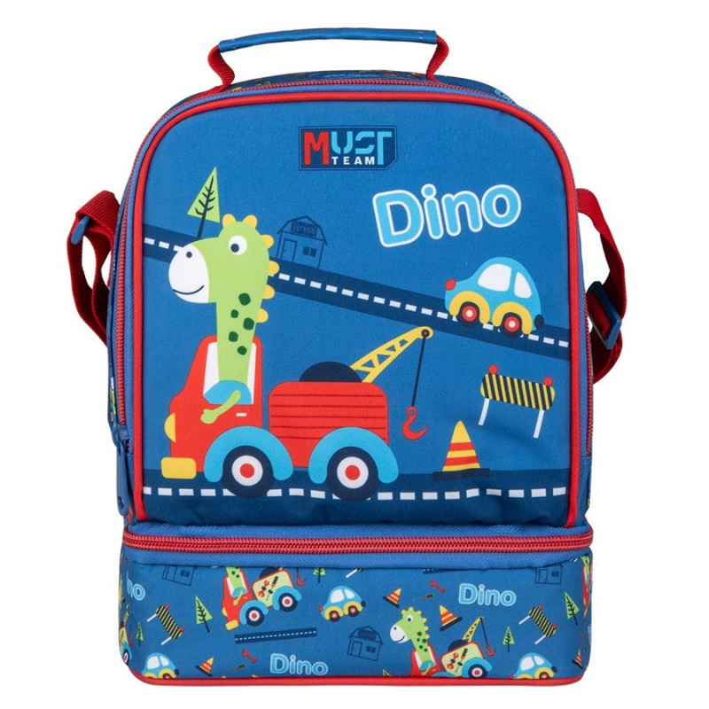 Tσαντάκι φαγητού Must Little Dino ισοθερμικό 22x16x28cm