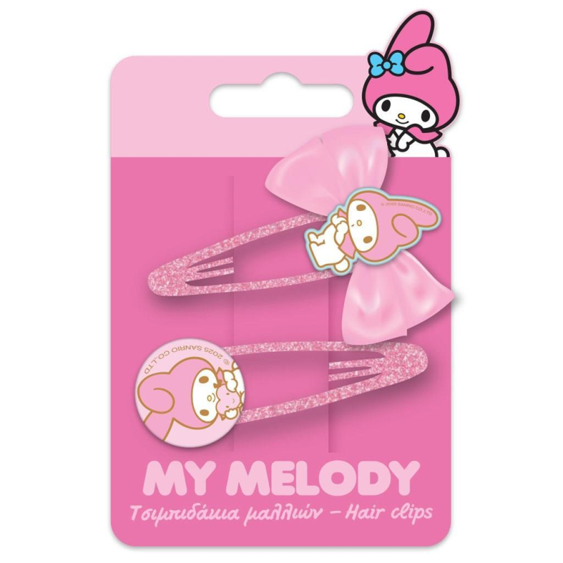 Τσιμπιδάκια μαλλιών My Melody 2 τεμ.