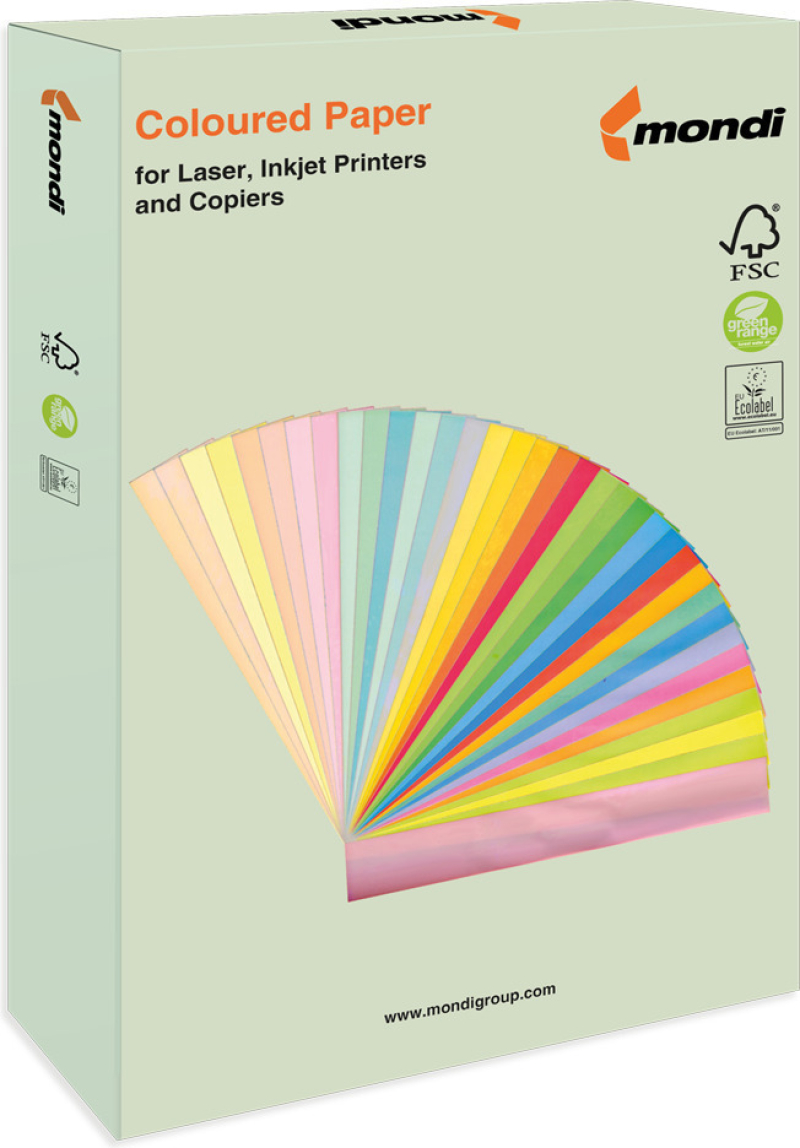 Χαρτί Εκτύπωσης A4 160gr/m² Mondi 250 φύλλα Green