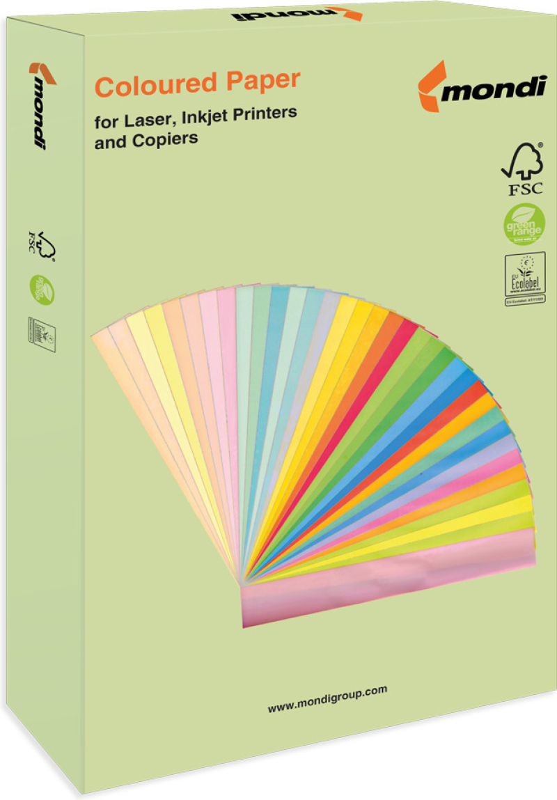 Χαρτί Εκτύπωσης A4 160gr/m² Mondi 250 φύλλα Medium Green