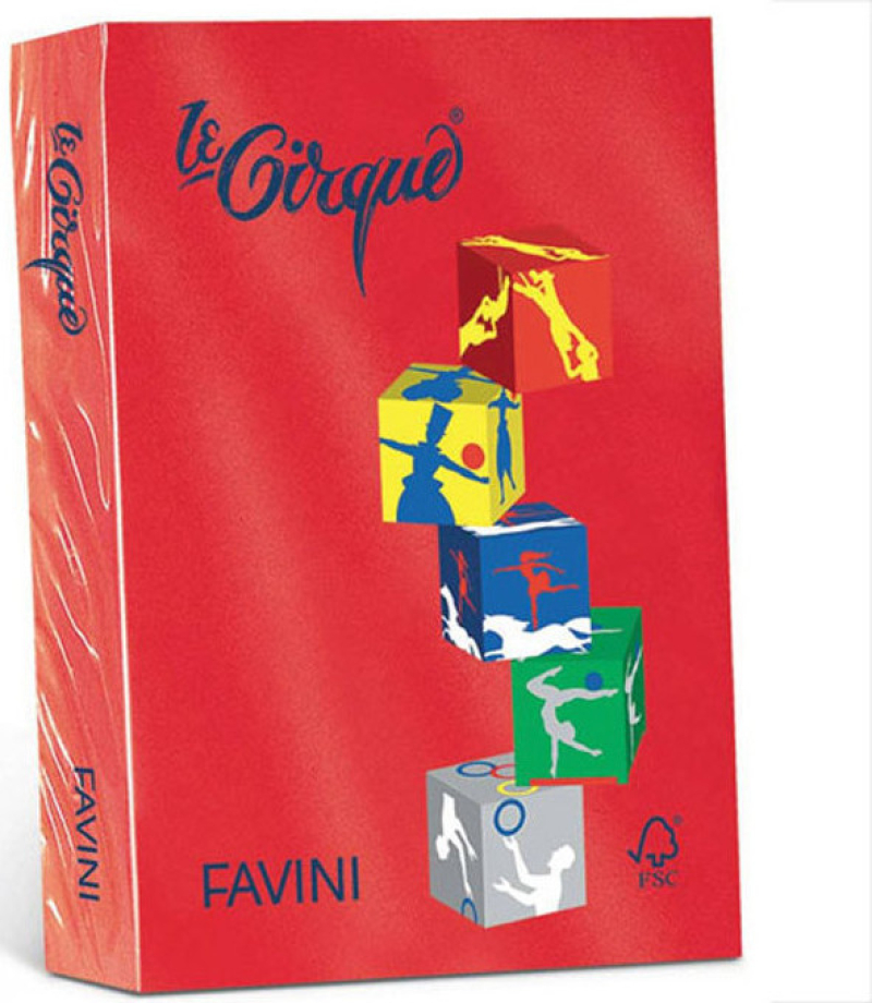 Χαρτί Εκτύπωσης A4 80gr Favini κόκκινο 500φ