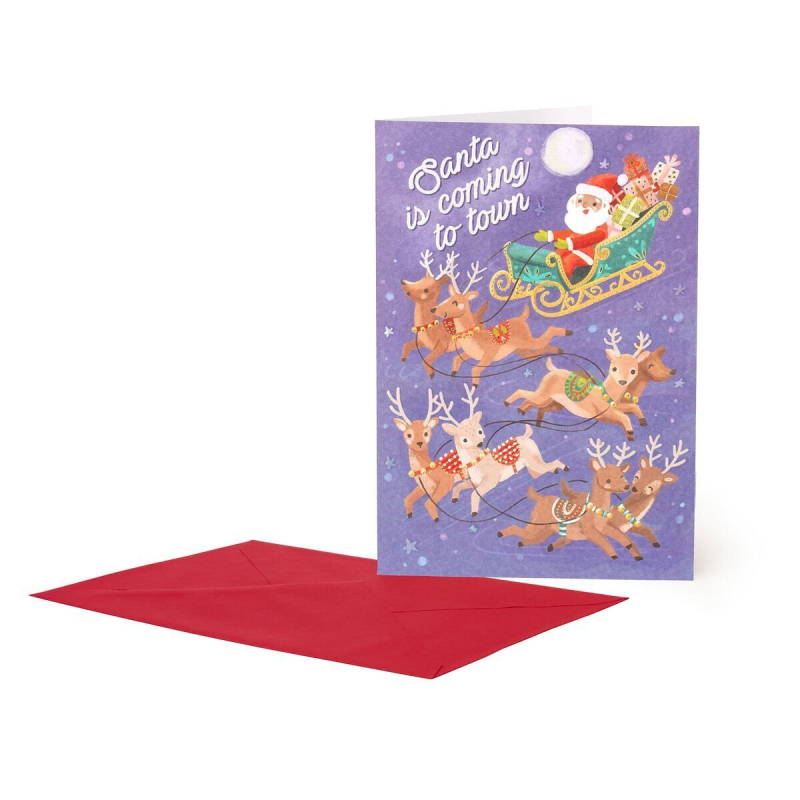 Χριστουγεννιάτικη κάρτα Legami Santa is coming