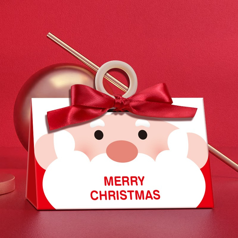Χριστουγεννιάτικο κουτί δώρου Santa red