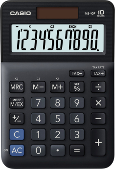 Αριθμομηχανή Casio 10 ψηφίων MS-10F