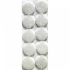 Αυτοκόλλητα Velcro Meyco άσπρα o19mm