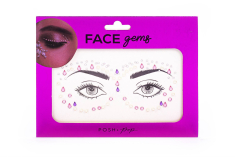 Face gems Tri-Coastal glitters