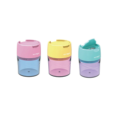 Ξύστρα Keyroad διπλή μεταλλική Fashion Pastel