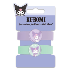 Λαστιχάκια μαλλιών Kuromi 2τεμ.