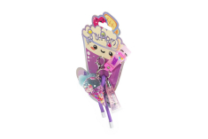 Lip gloss Tri-Coastal μπρελόκ με pom pom και charms Magic