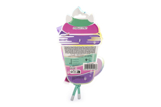 Lip gloss Tri-Coastal μπρελόκ με pom pom και charms Unicorn