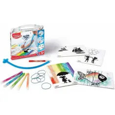 Mini Box Maped Creative Blowpen Art strings