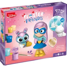 Μοντελισμός Maped Creative Plaster Friends Super Avatar 2τεμ