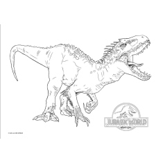 Μπλοκ Ζωγραφικής Jurassic World 40φυλ