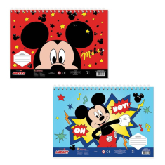 Μπλοκ Ζωγραφικής Mickey Mouse 40φυλ 2 σχέδια