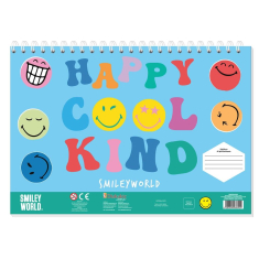 Μπλοκ Ζωγραφικής Smiley Cool Kind 40φυλ