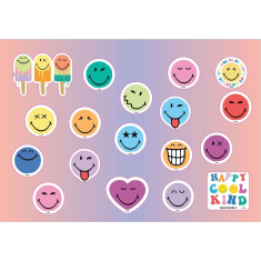 Μπλοκ Ζωγραφικής Smiley Cool Kind 40φυλ