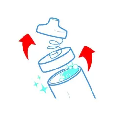 Μπουκάλι Maped Concept Adult κόκκινο 500ml 871802