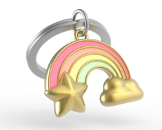 Μπρελόκ Metalmorphose Rainbow Cloud Star