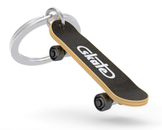Μπρελόκ Metalmorphose Skateboard