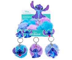 Μπρελόκ Stitch με pompom 7cm