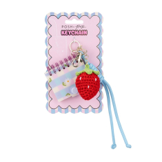 Μπρελόκ Tri-Coastal με mini σημειωματάριο και charm strawberry